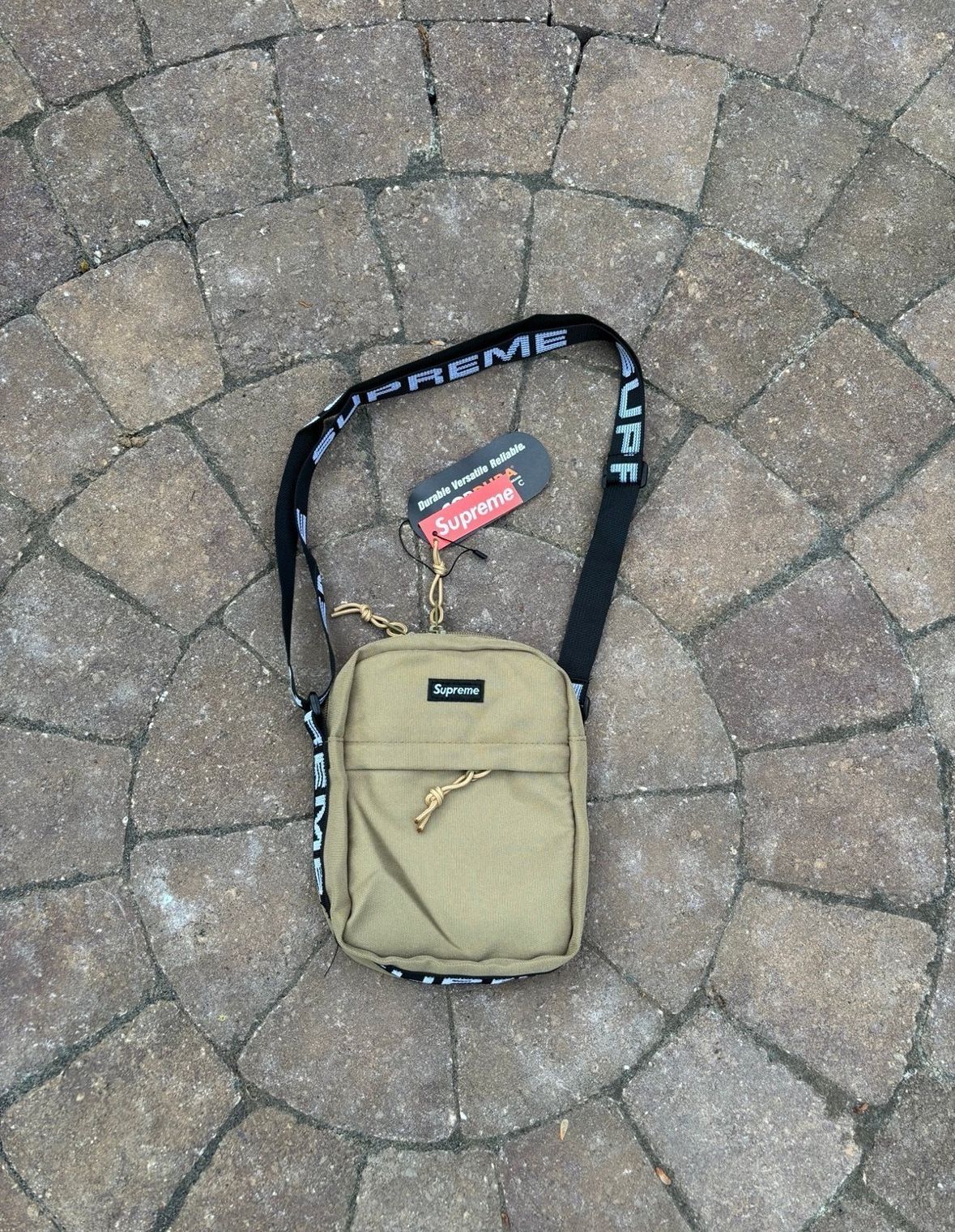 Tan Supreme Shoulder Bag Ss18