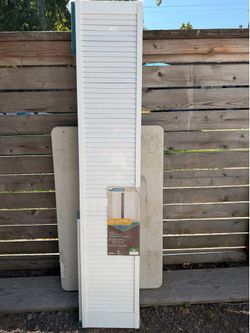 Brand New Veranda 30” x 80” Louver Bi-Fold Closet Door