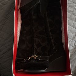 Coach Boots Size 10