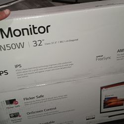 LG Monitor and A Epson Printer 