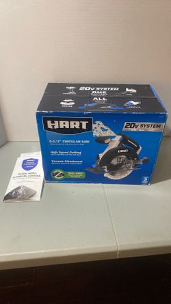 Hart 20v 6 1/2”  circular saw.. Tool Only!!
