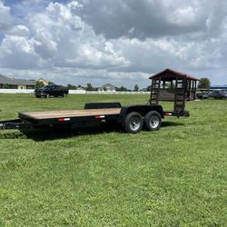 18FT 12k Equipment Trailer 