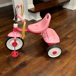 Radio Flyer Pink Girls Tricycle 