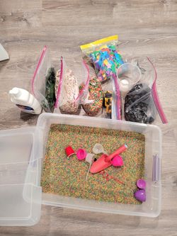 Sensory Bin And Materials Etc