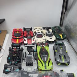10 LEGO cars