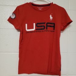 Womens Ralph Lauren Polo USA Team Shirt 