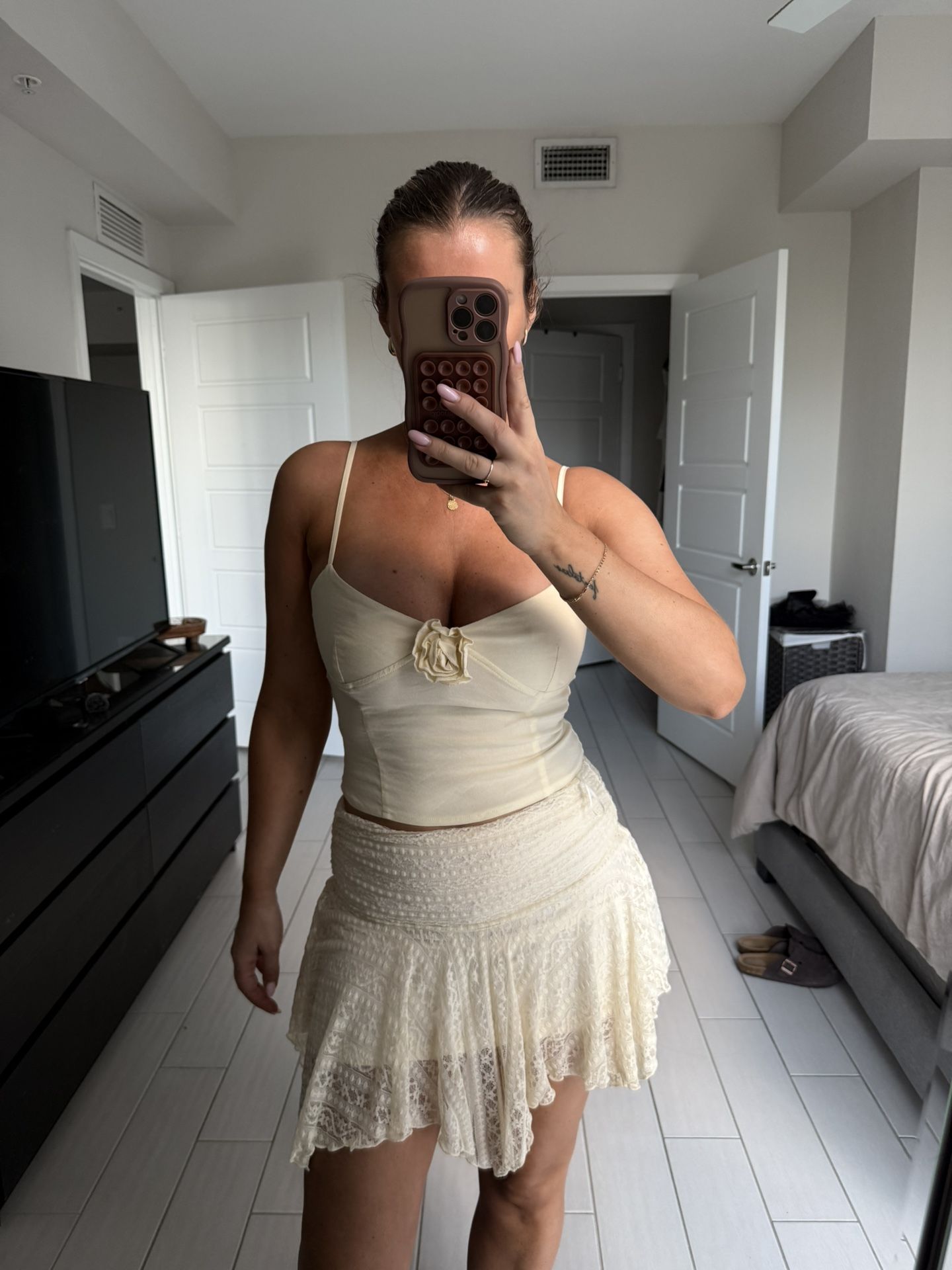 PRINCESS POLLY SKIRT / GARAGE TOP