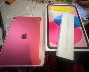 10th gen pink ipad with apple pencil