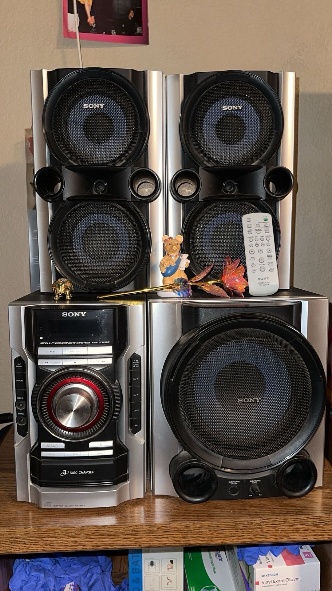 SONY MHC GX99 mini hi Fi Component System