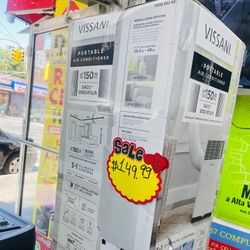 VISSANI Portable Air Conditioner 5000BTU Brand New