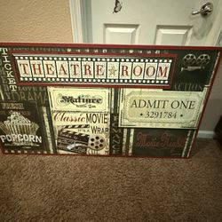 Theater Room Art Bundle For Sale 