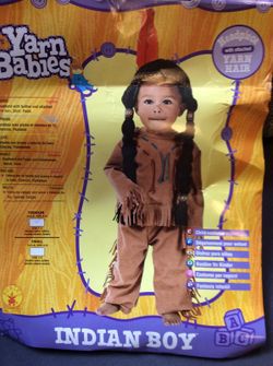 Boy/Girl American Indian costume toddler size 2-4