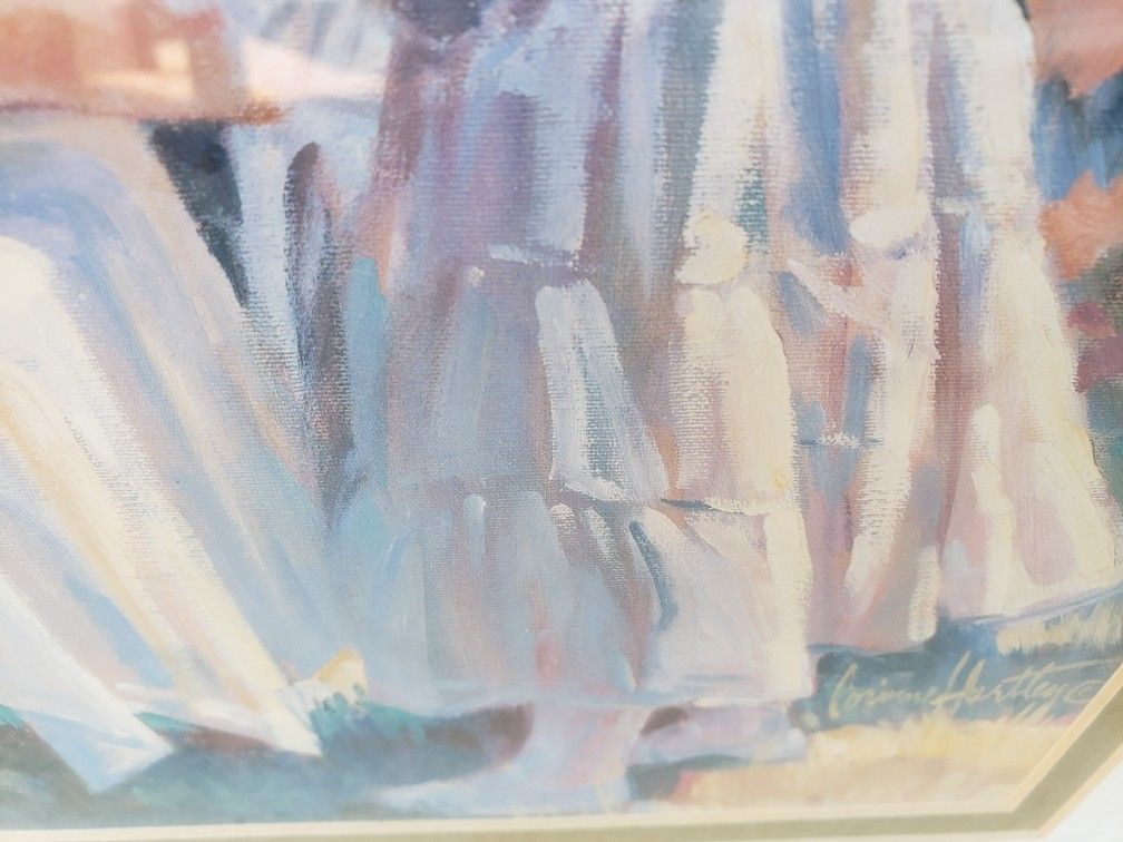 Coronet Hartley LITHOGRAPH