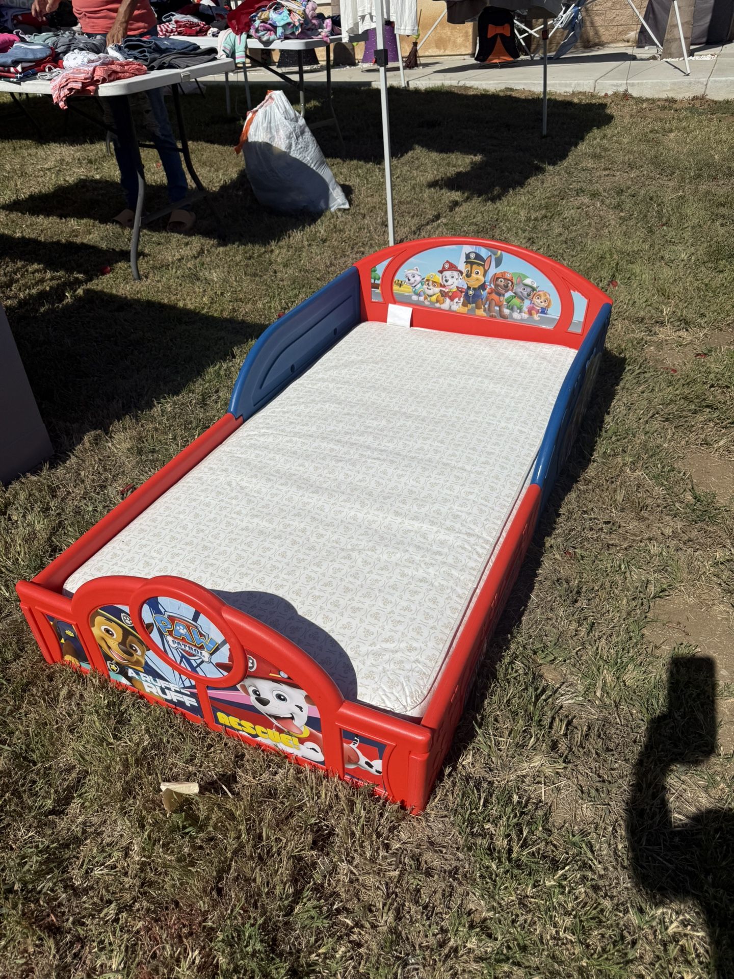 Toddler Bed & Mattress