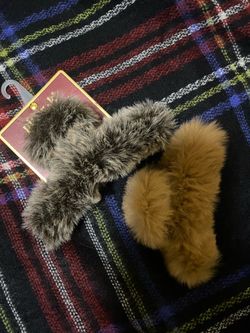 NEW Fur Big Hair 2 Clips