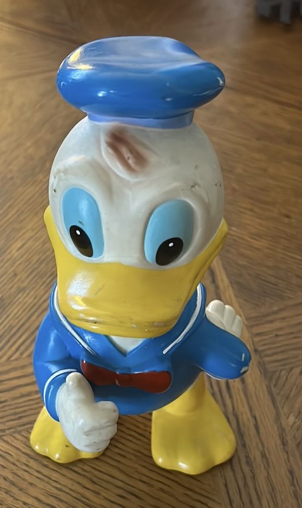 Vintage Donald Duck Squeaky Toy