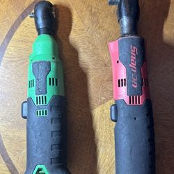Ratchets   1/4  The Green  And  3/4  The Red. 