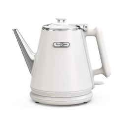 Hazel Quinn Electric Kettle - 1L/34oz Small Tea Kettle, 800W Fast Boil, All 304 Stainless Steel Interior, Double Wall For Cool Touch And Thermal, Auto