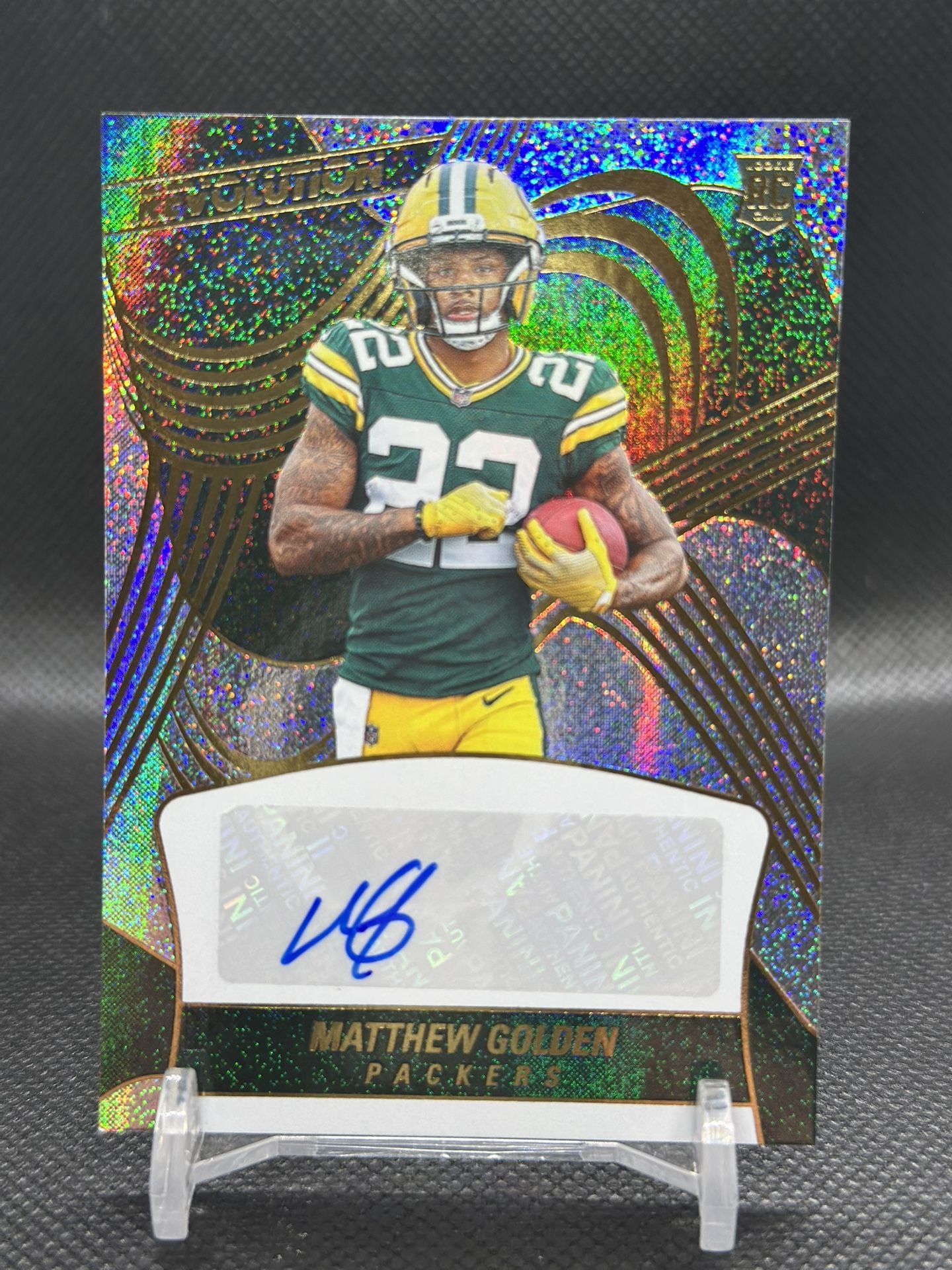 🔥2025 Panini Revolution - Matthew Golden #RA-MGN Auto /299 RC Green Bay Packers