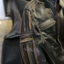 Leather Moto Jacket 