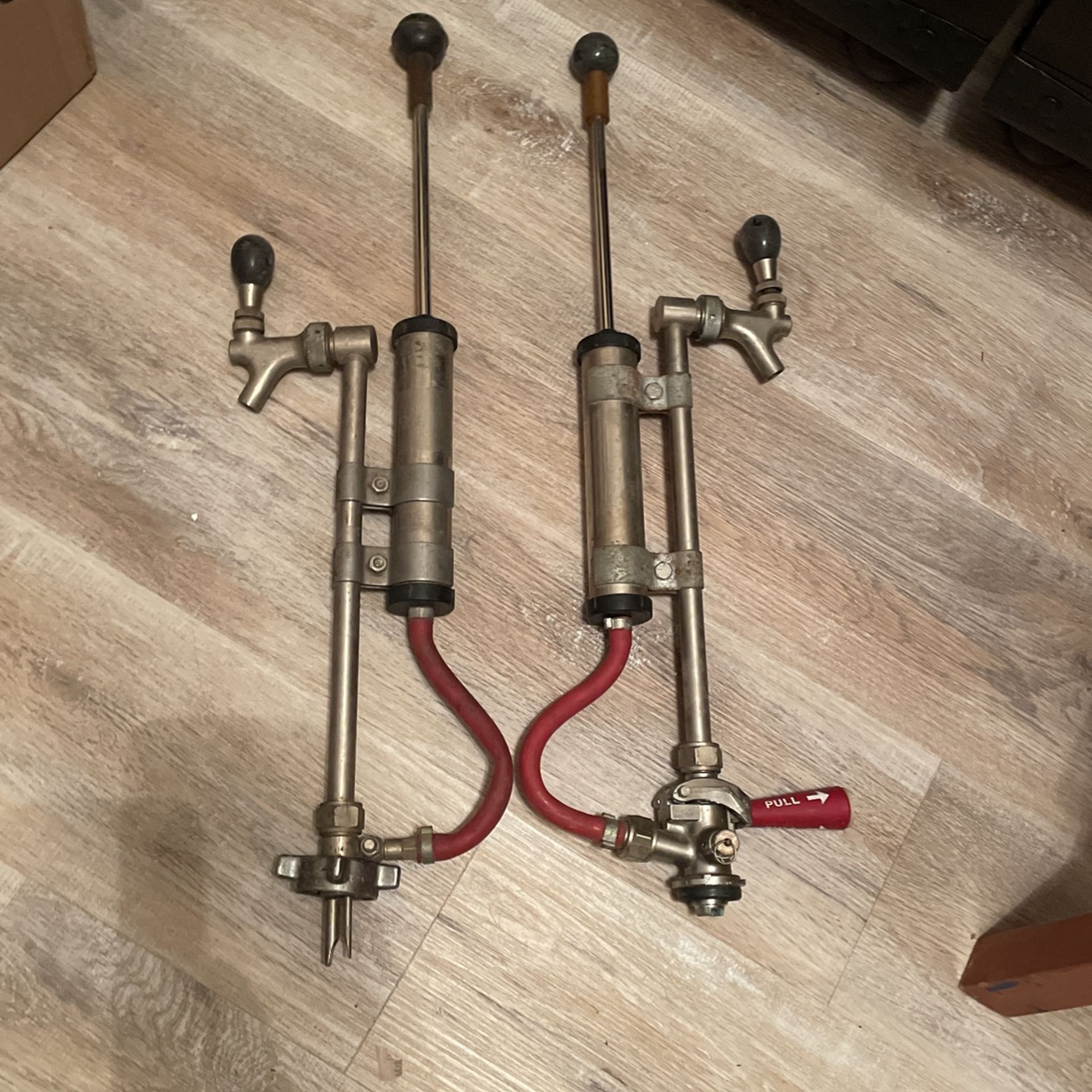 Vintage Beer Keg Taps