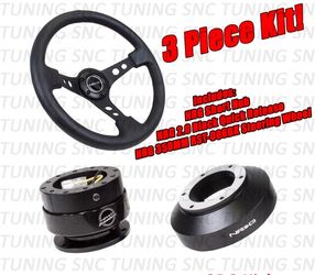 Aftermarket Steering Wheel with nrg quick release!!!!