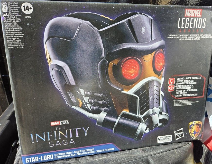 Marvel Legends Infinity Saga Star Lord Helmet Replica