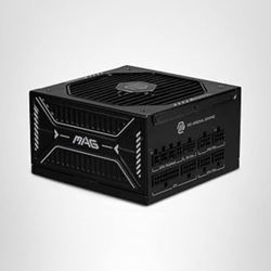 MSI MAG A750GLS PCIE5, Fully Modular Compact Gaming 750W Power Supply, 80+ Gold, ATX 3.1 & PCIe 5.1 Ready, Native Dual-Color 12V-2x6 Cable, Low-Noise,