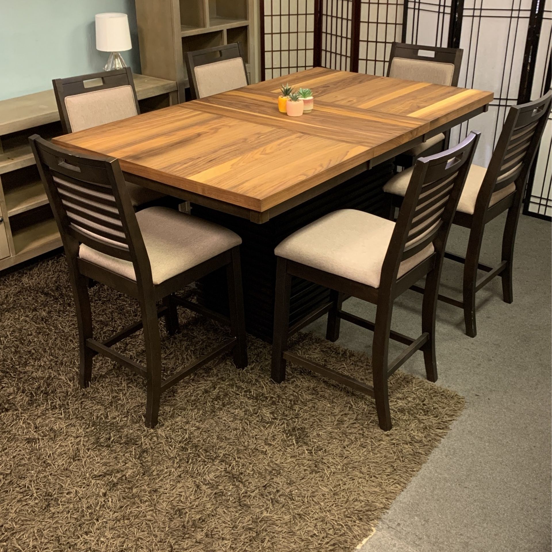 7 Piece Dining Table Set ($10 Delivery)