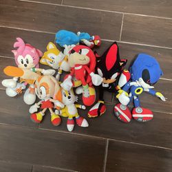 Sonic Plushies 