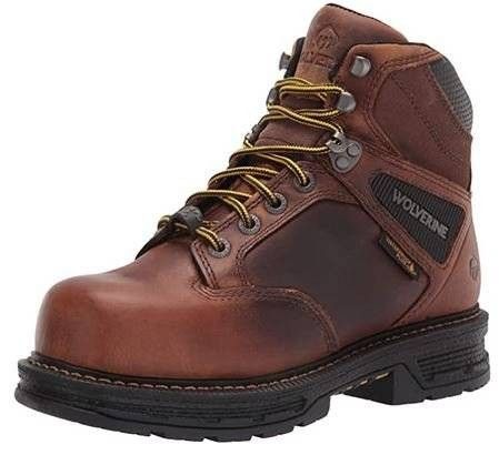 NEW Size 9 or size 9 Wide or Size 9.5 or Size 10.5 or Size 11 Wide Wolverine Men Hellcat CarbonMax 6" Boot Construction STEEL TOE
Rubber sole