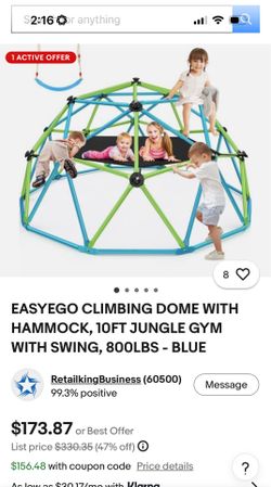 Easy go climbing dome