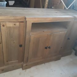 Rustic Look 60" TV Console 