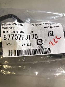 57707FJ170 13-17 Subaru Crosstrek/XV Crosstrek Rear Bumper Left Upper Bracket