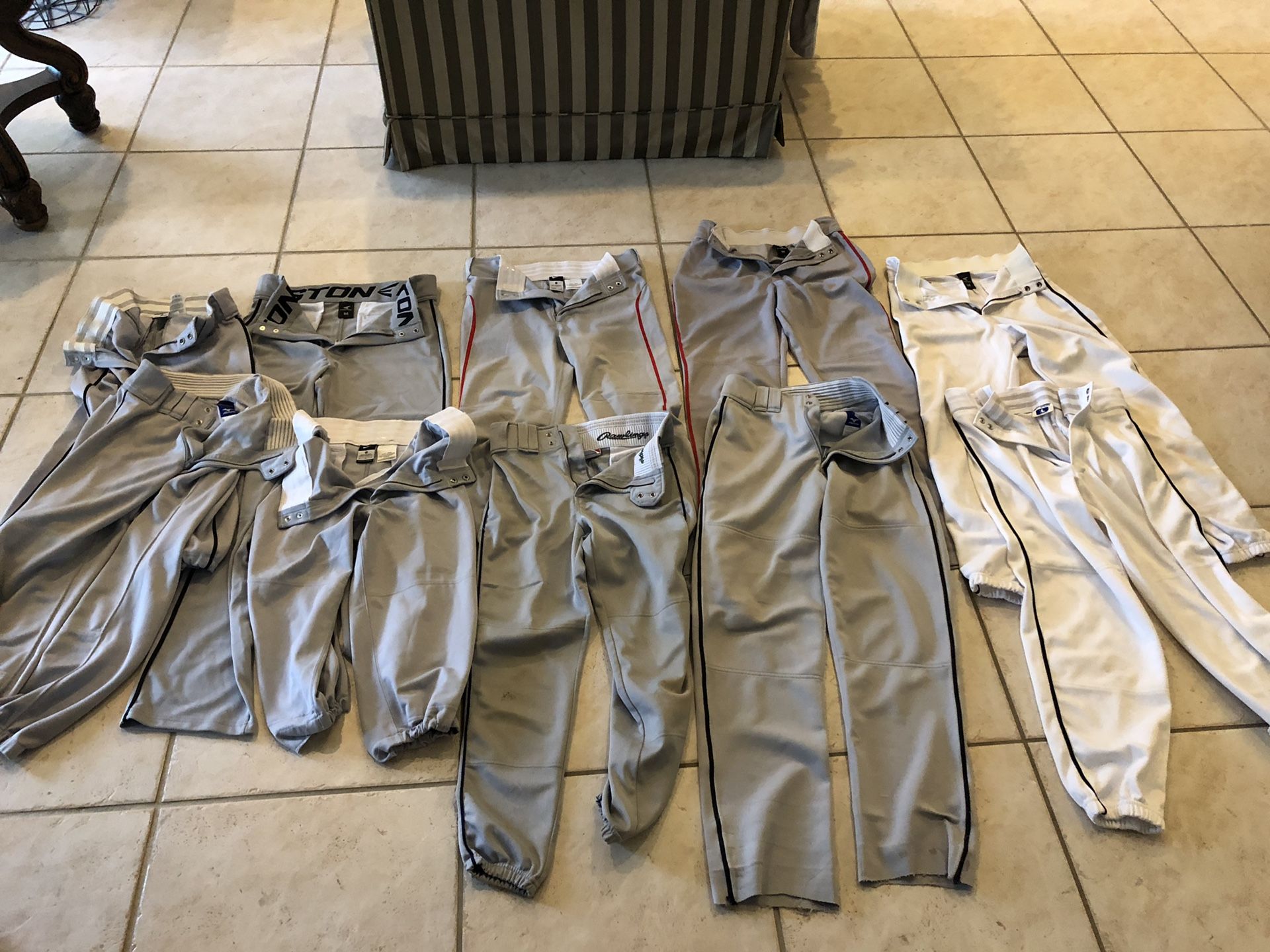 Variety of Men’s baseball pants