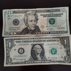 Two Palindromic Serial Numbers