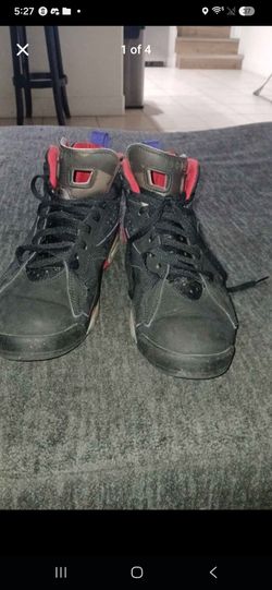 Air Jordan 6 Black Red High-Top Sneakers