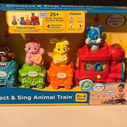 Vtech Connect & Sing Animal Train Sounds & Phrases