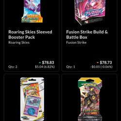 Pokémon TCG Sealed Collection / READ DESC