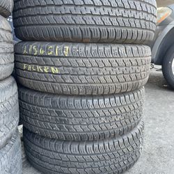 215/65R17 Marca Falken Usadas En Excelentes Condiciones De Vida 