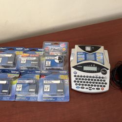 Brother p-Touch Label Maker and Tapes