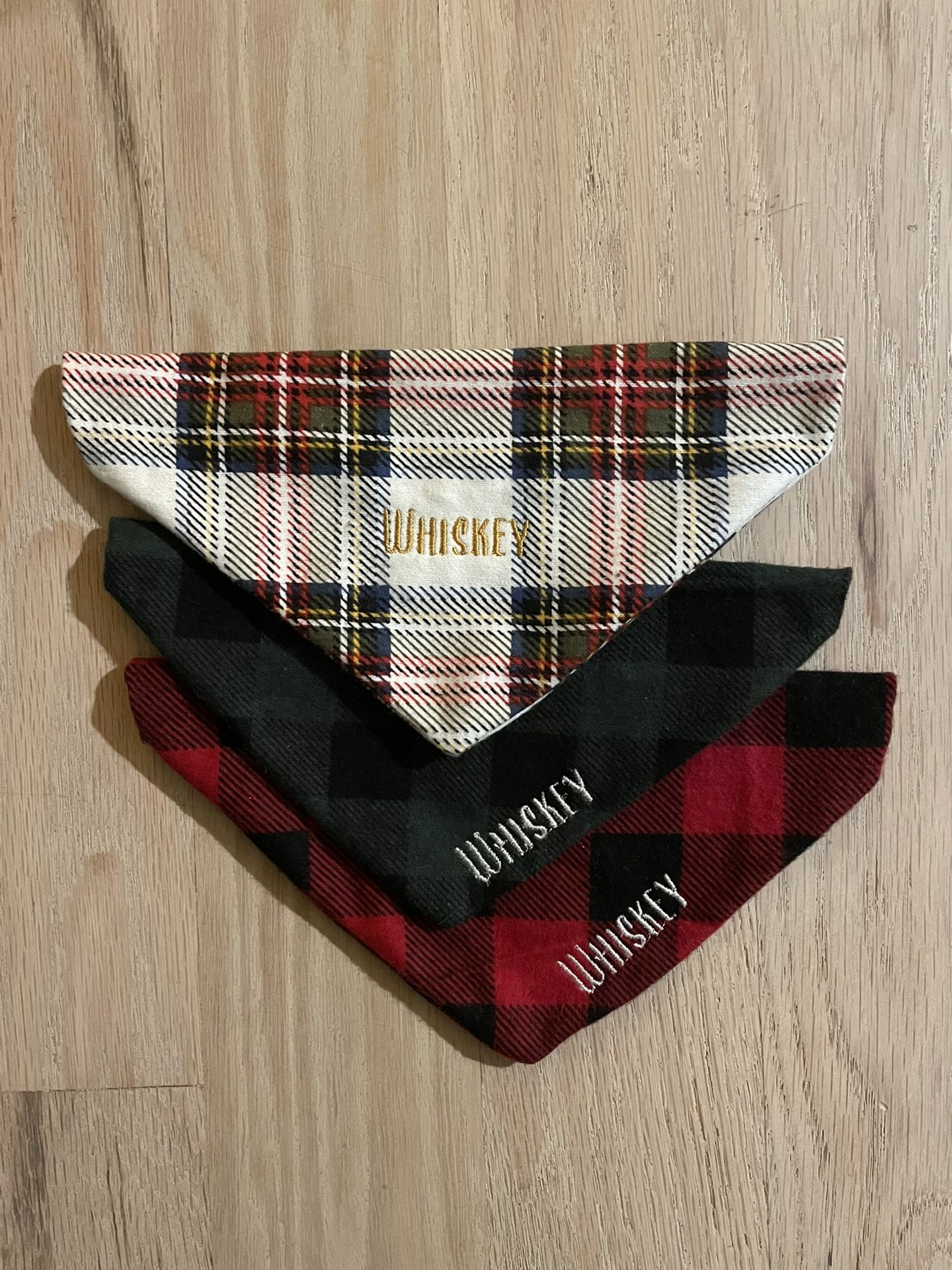 Embroidered Pet Collar Scarf