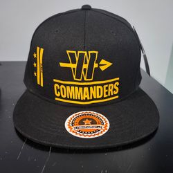 Washington commanders snap back cap