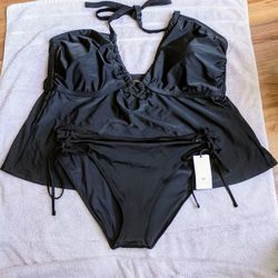 Black Women's Swimsuit 