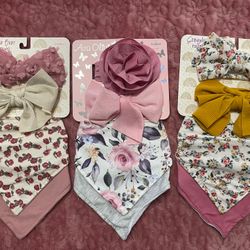 Baby Bib + Bow