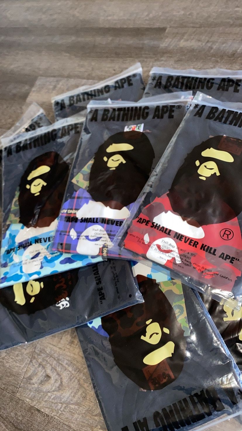 Bape Tees XL And L