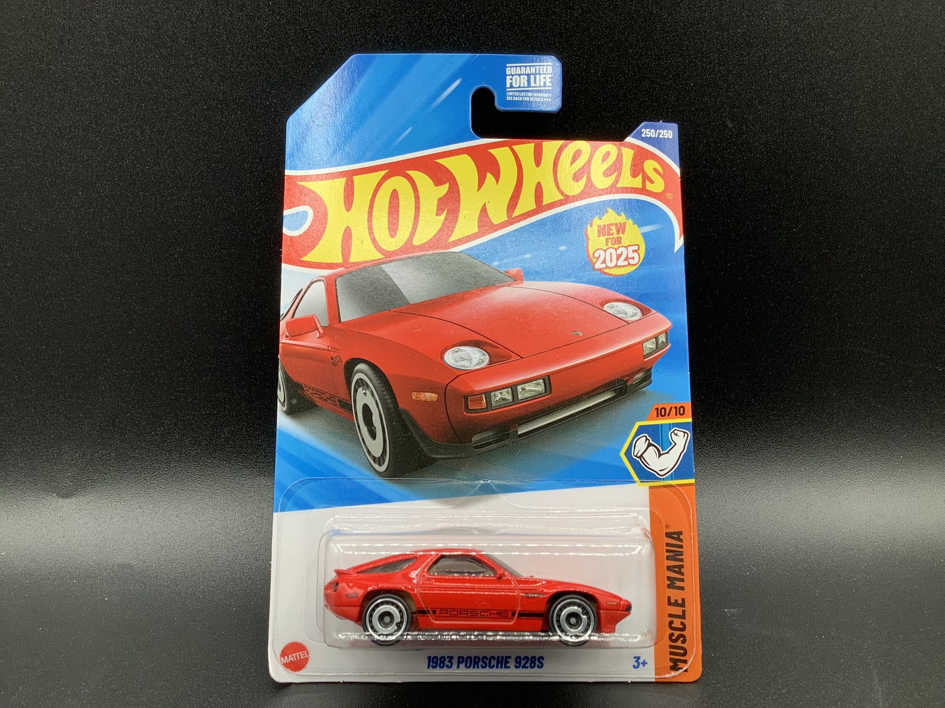 2025 Hot Wheels | 1983 Porsche 928S | Red | Muscle Mania 10/10 | #250 | NEW 1:64