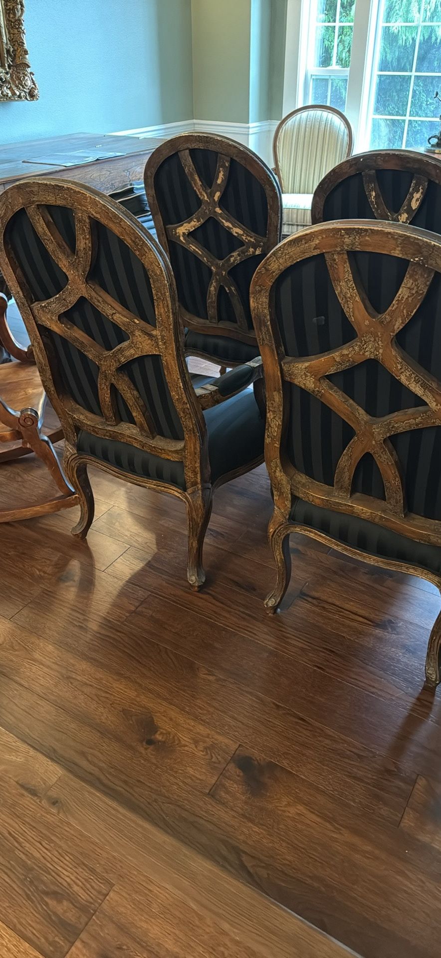 Distressed Chairs, Set Of 4