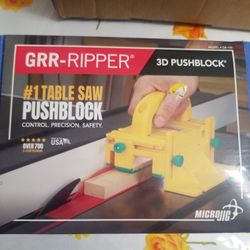 GRR-RIPPER 3D PUSHBLOCK TABLE SAW