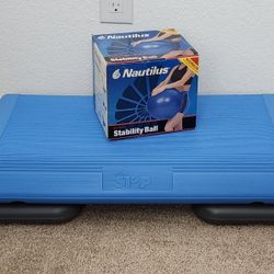 Workout Step & Exercise Ball